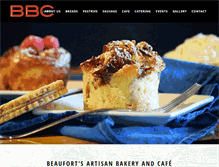 Tablet Screenshot of beaufortbread.com